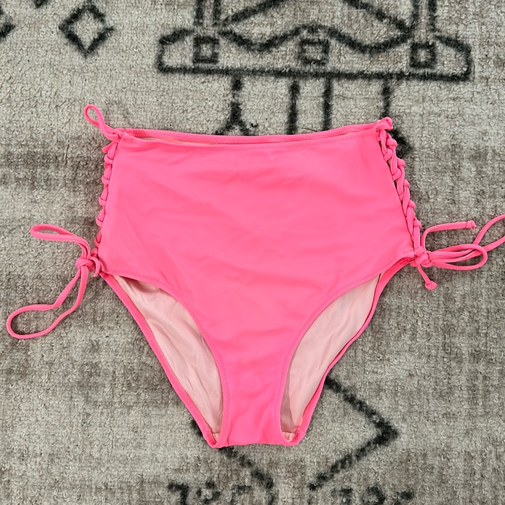 High rise, Victoria’s Secret swim bottoms